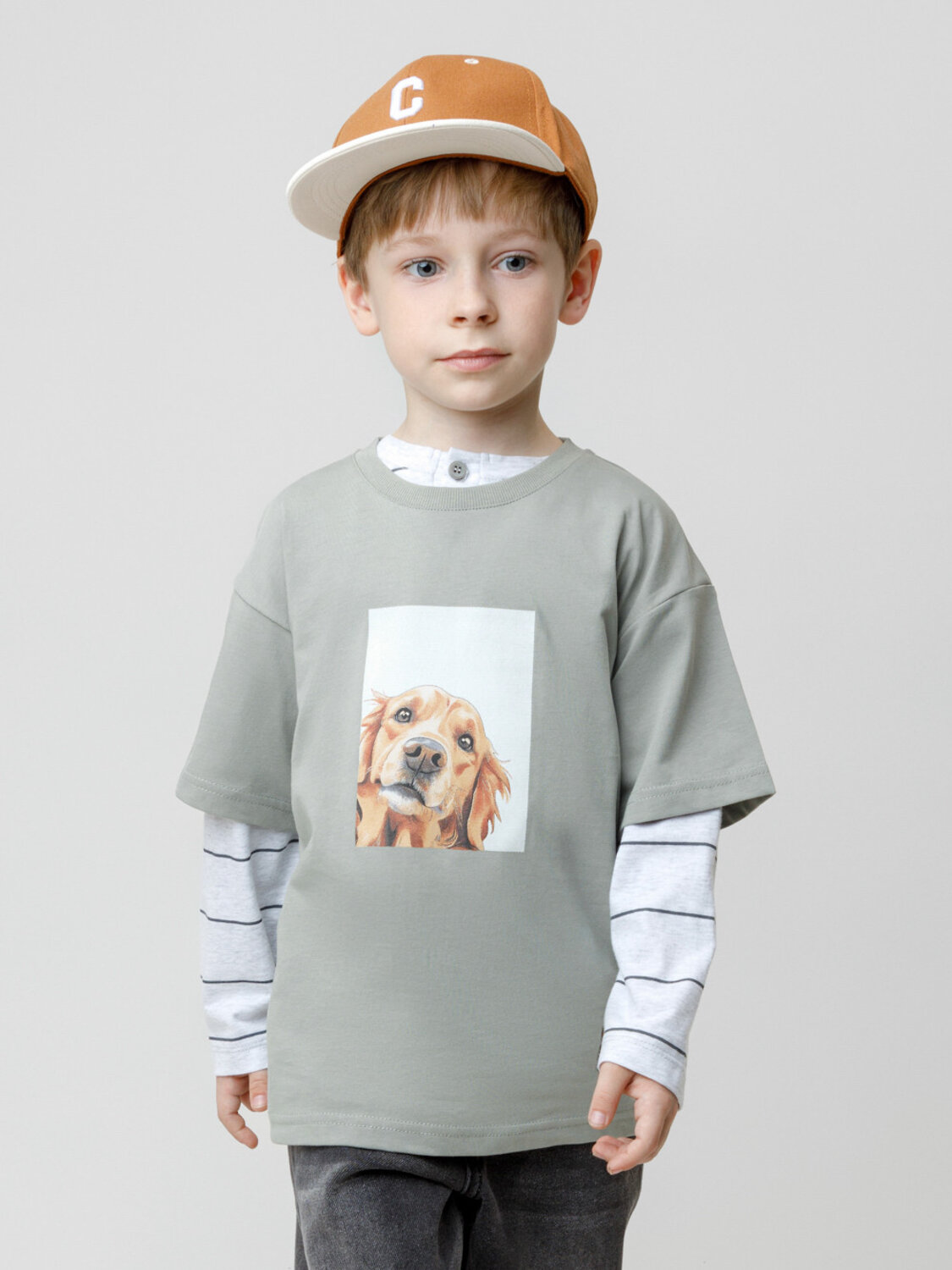 CROCKID Футболка 571772 КР 302915 хаки