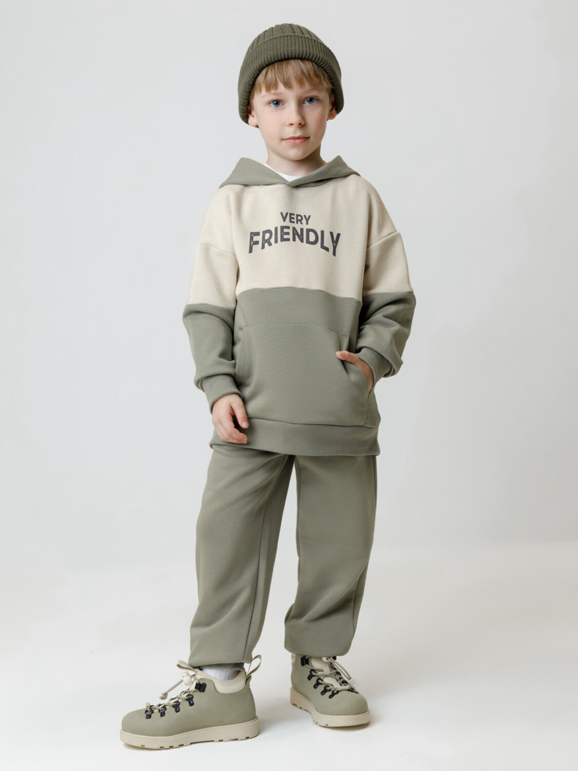 CROCKID Худи 571774 КР 302916 хаки