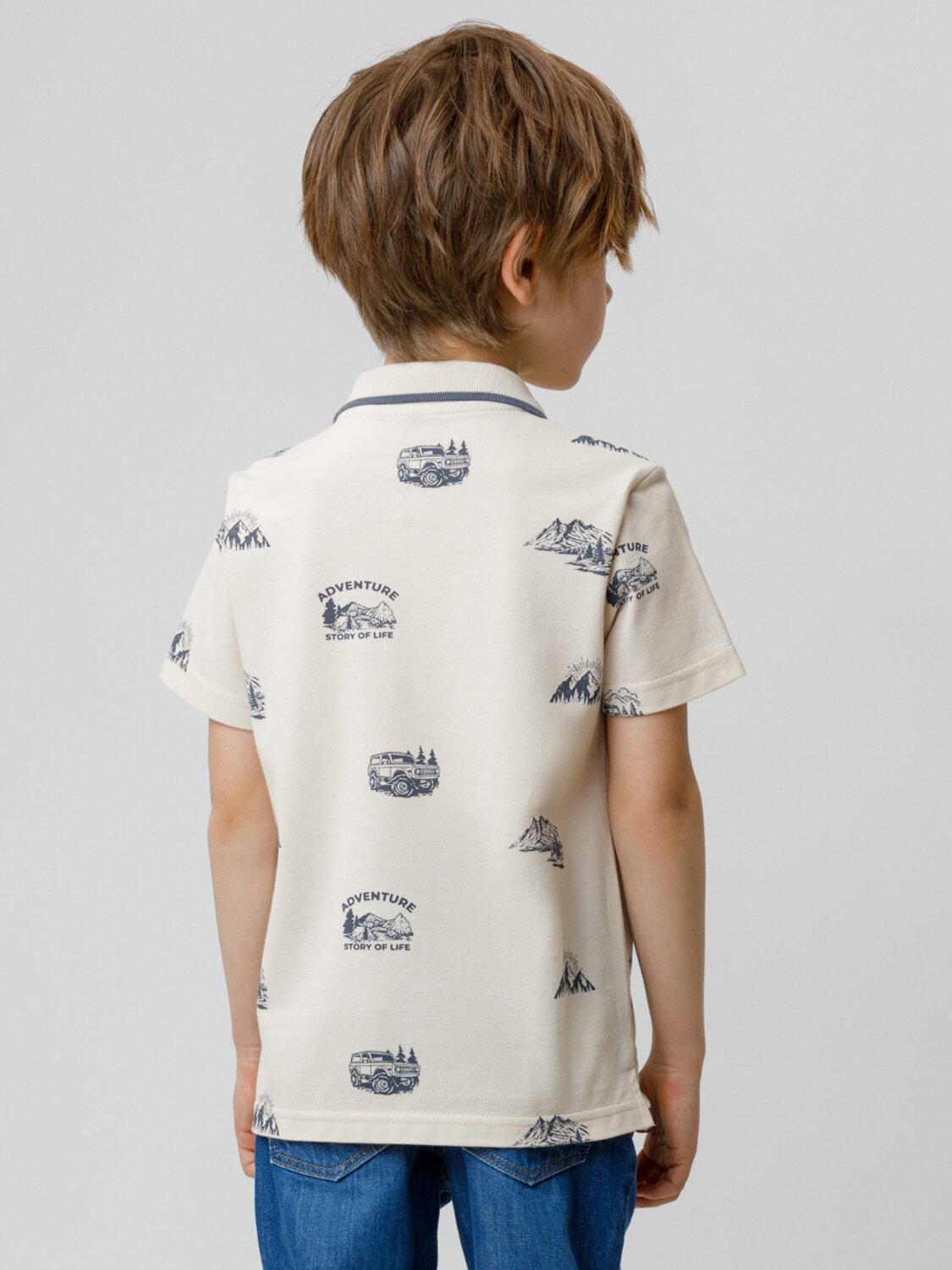 CROCKID Поло 571776 КР 302416 бежевый