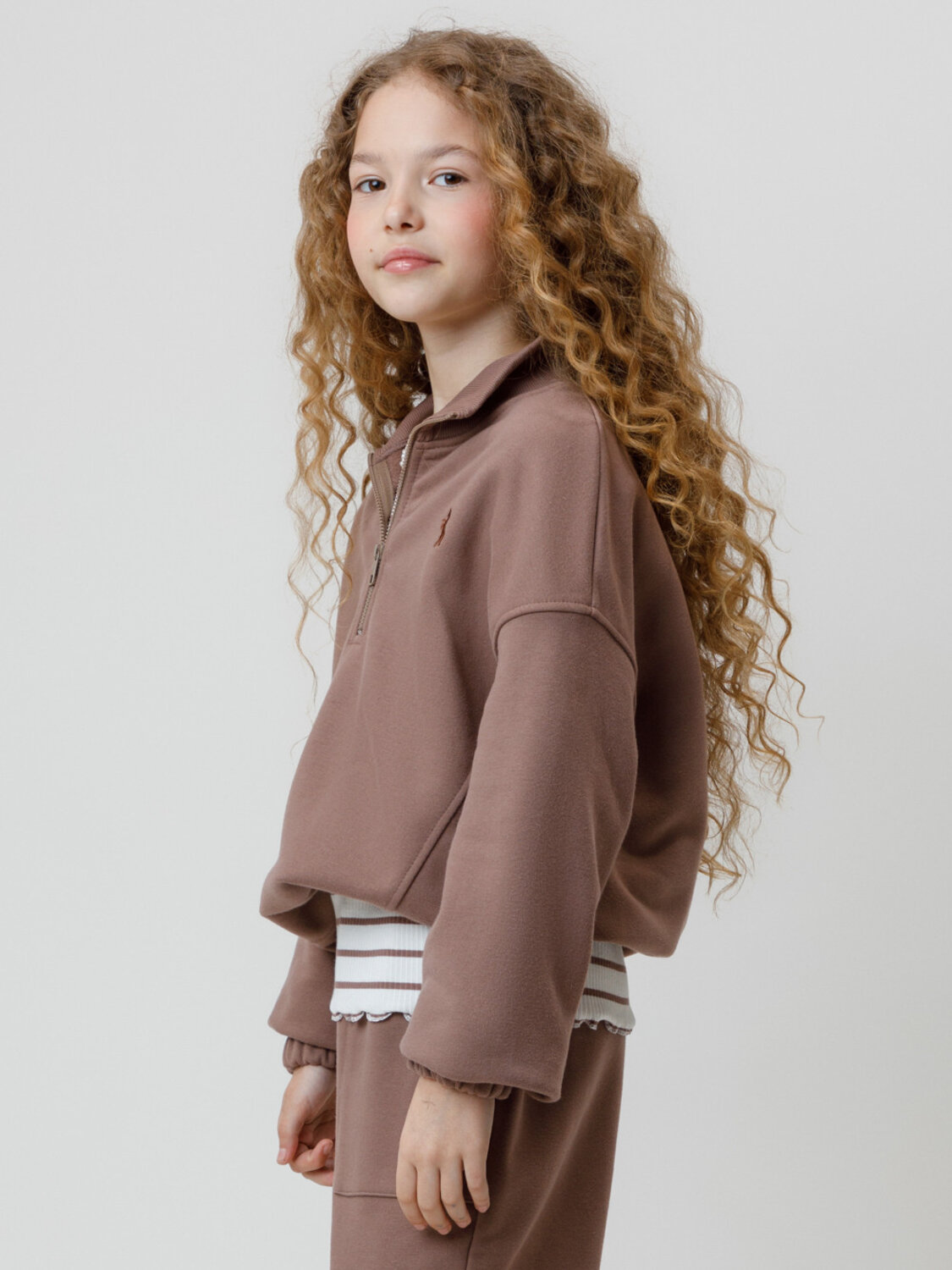 CROCKID Свитшот 571787 КР 302821 кофейный