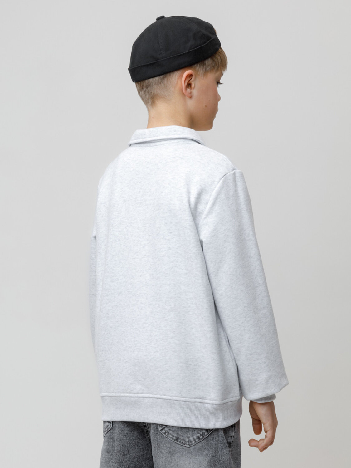 CROCKID Свитшот 571800 КР 302798 светло-серый5