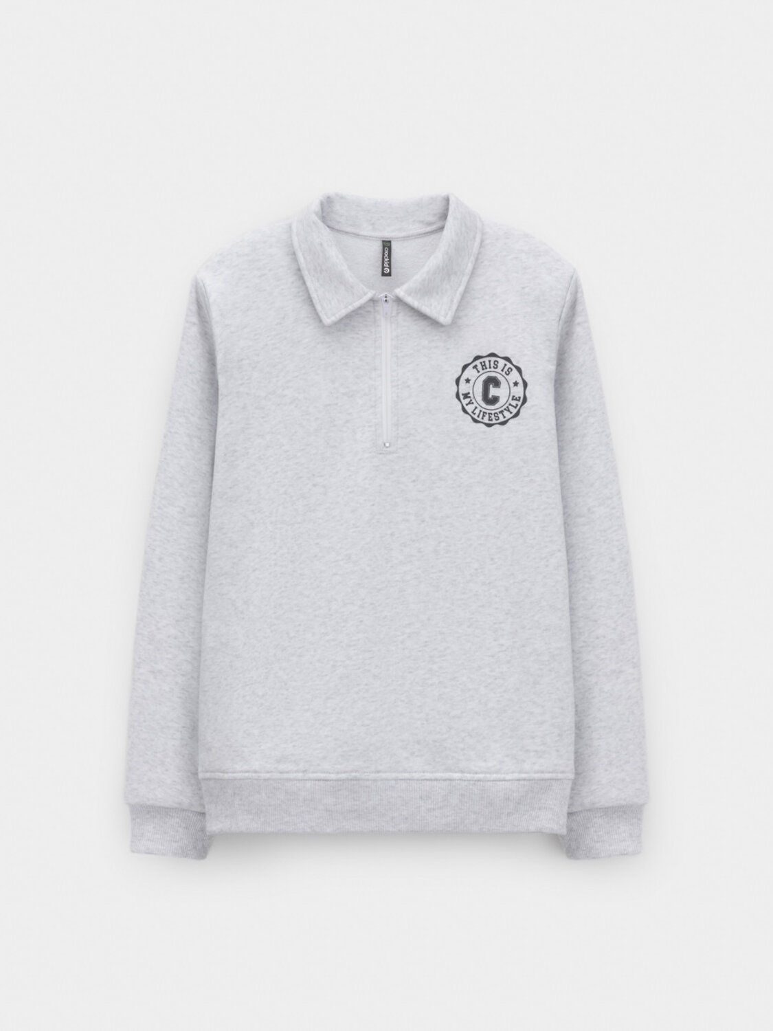 CROCKID Свитшот 571800 КР 302798 светло-серый5