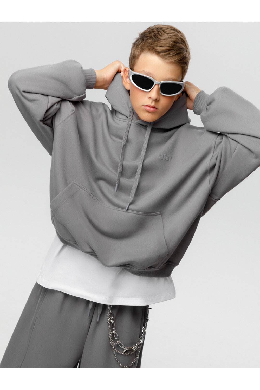 CUBBY Джемпер 571808 КБ 302927 серый