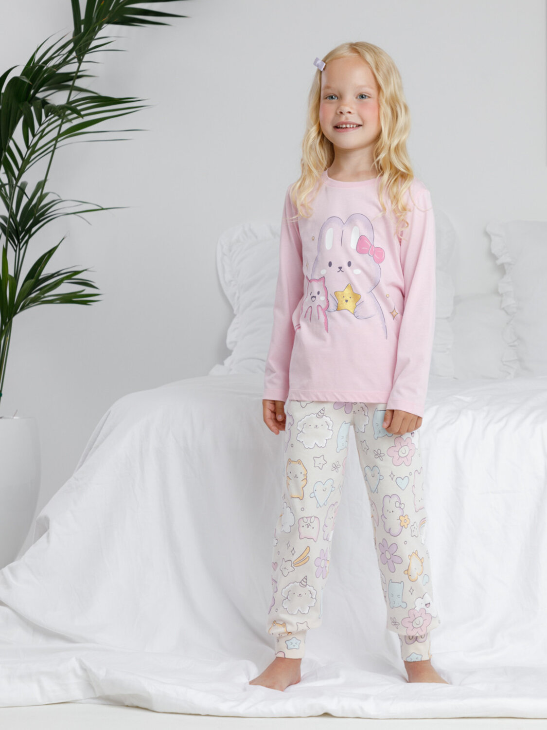 CROCKID Пижама 571825 К 1606 светло-розовый