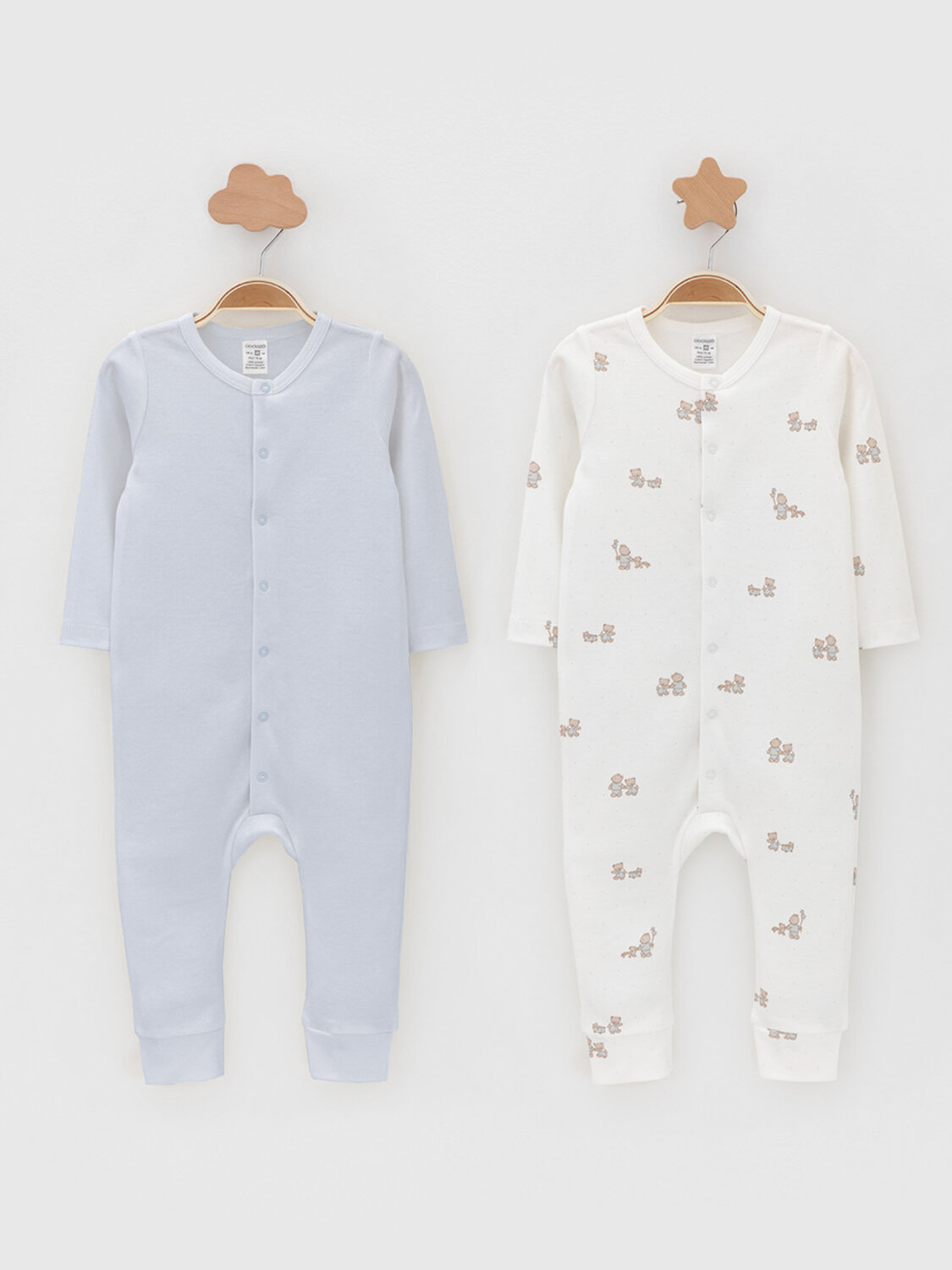 CROCKID Комбинезон 571835 К 6535-2уп светло-серый5