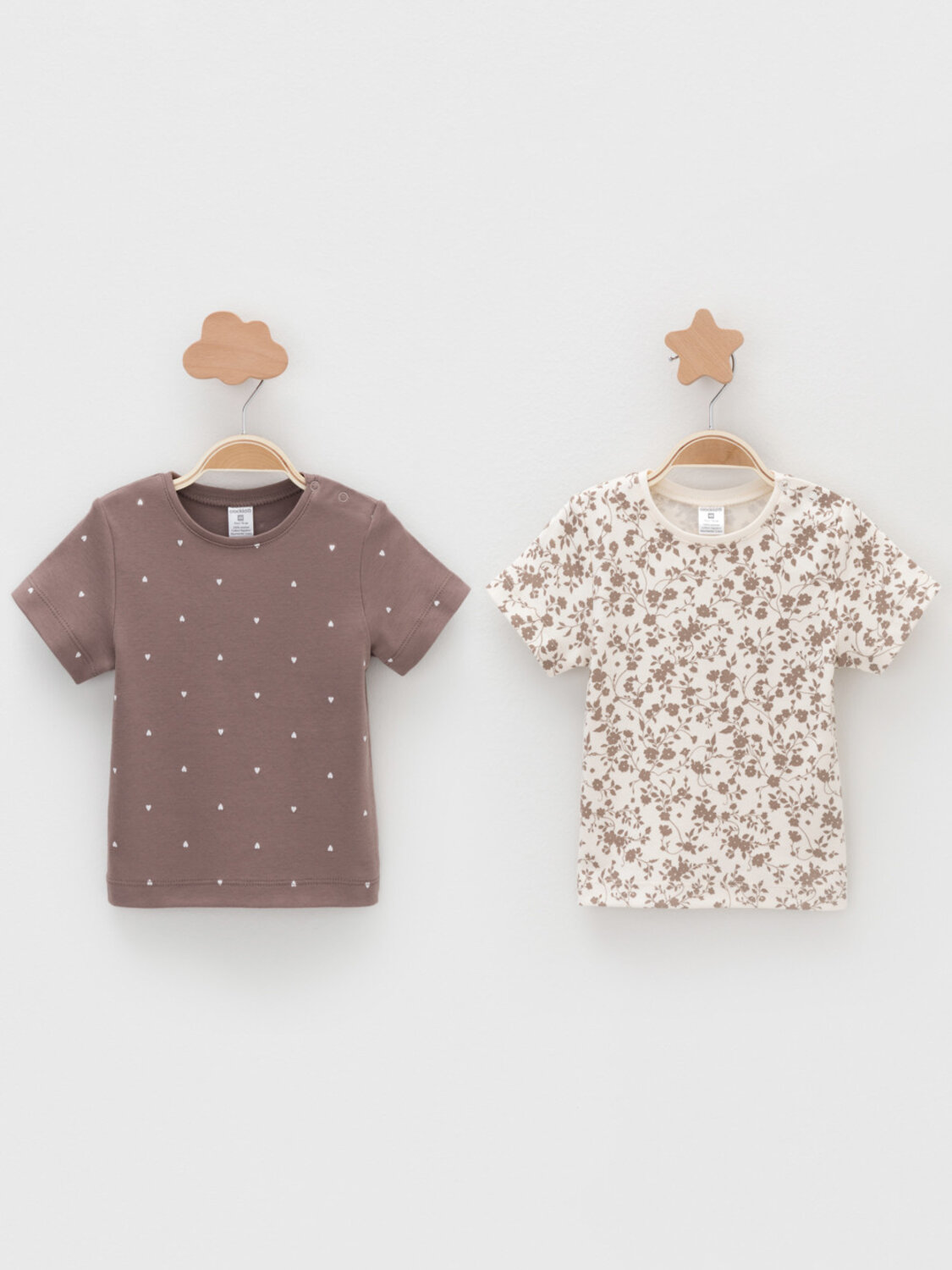 CROCKID Футболка 571846 К 301156-2уп коричневый