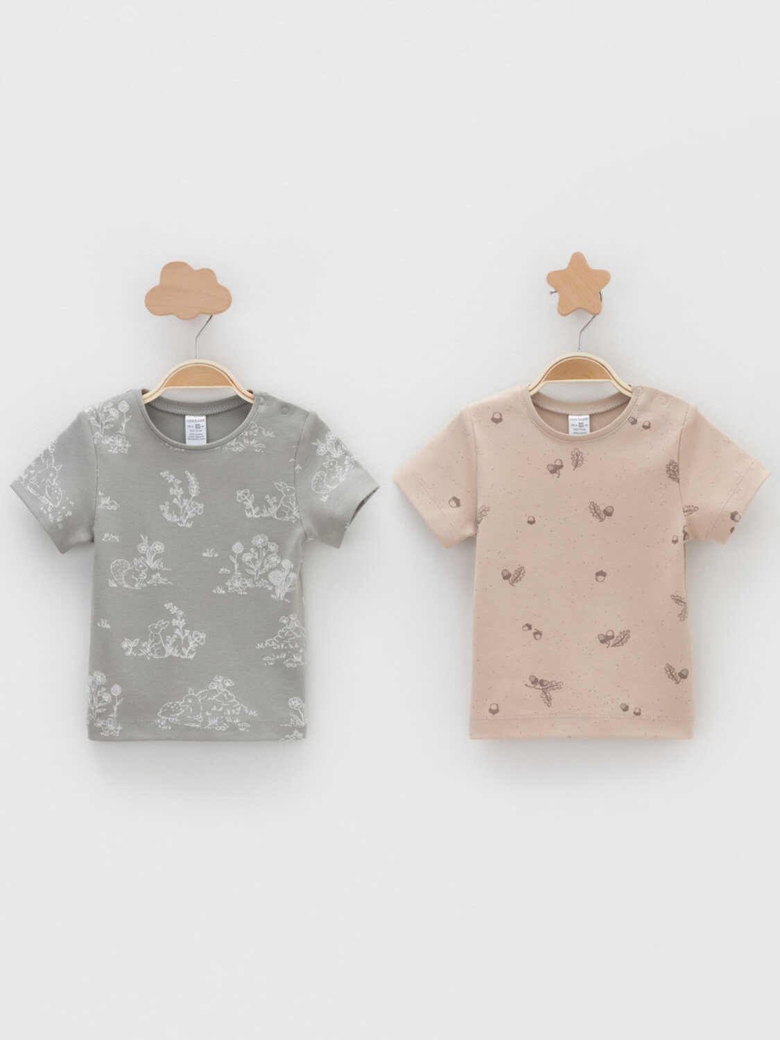 CROCKID Футболка 571848 К 301156-2уп хаки