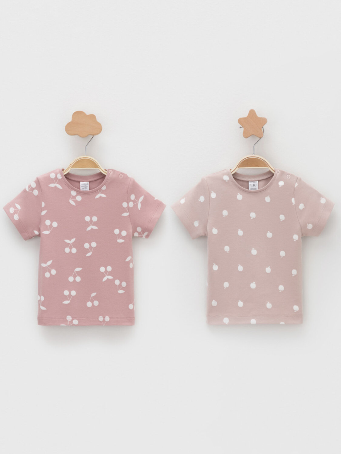 CROCKID Футболка 571852 К 301156-2уп розовый