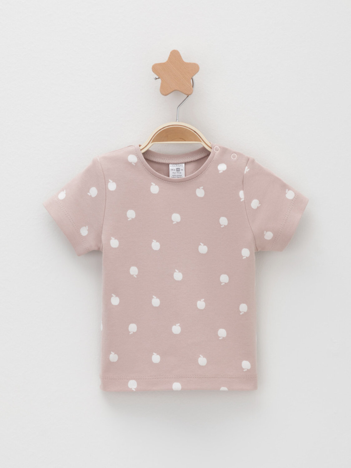 CROCKID Футболка 571852 К 301156-2уп розовый