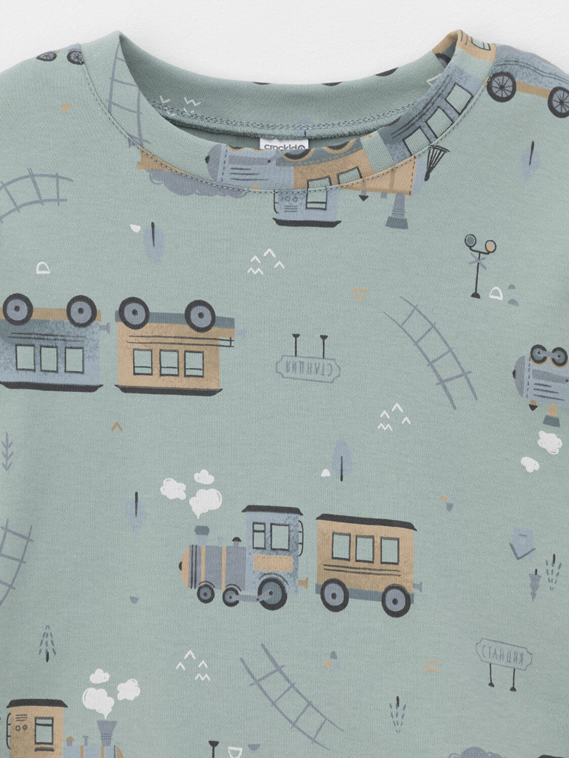 CROCKID Пижама 571868 К 1552 голубой