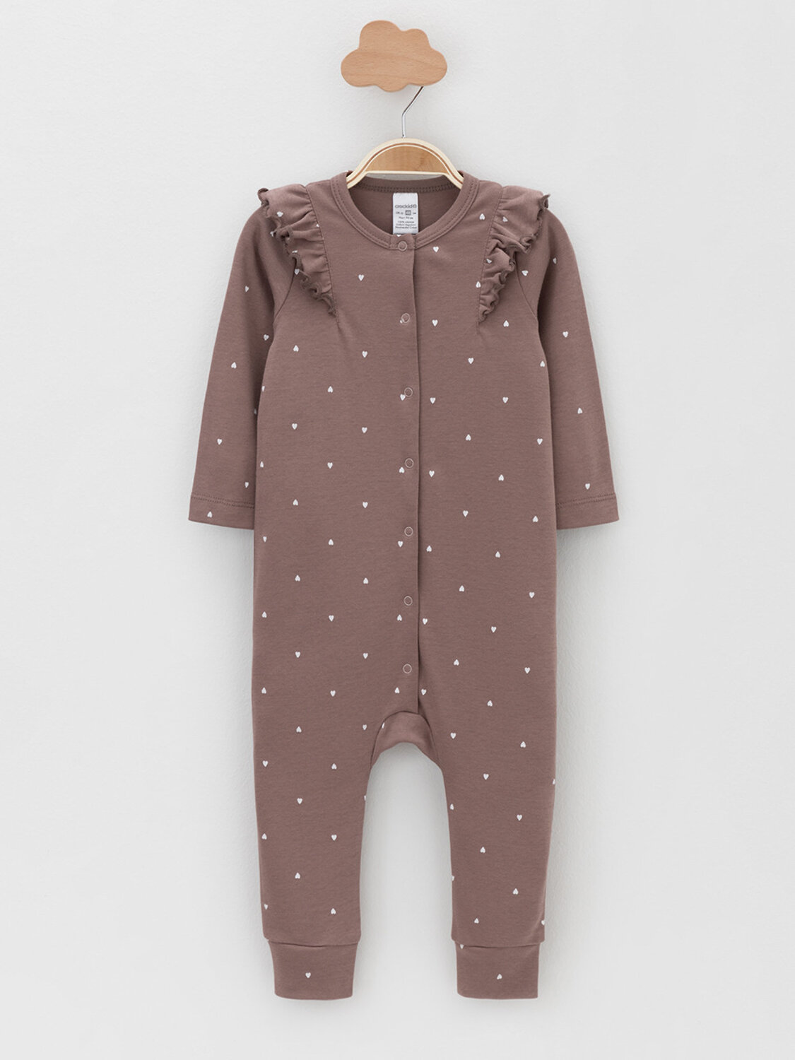 CROCKID Комбинезон 571871 К 6534-2уп коричневый