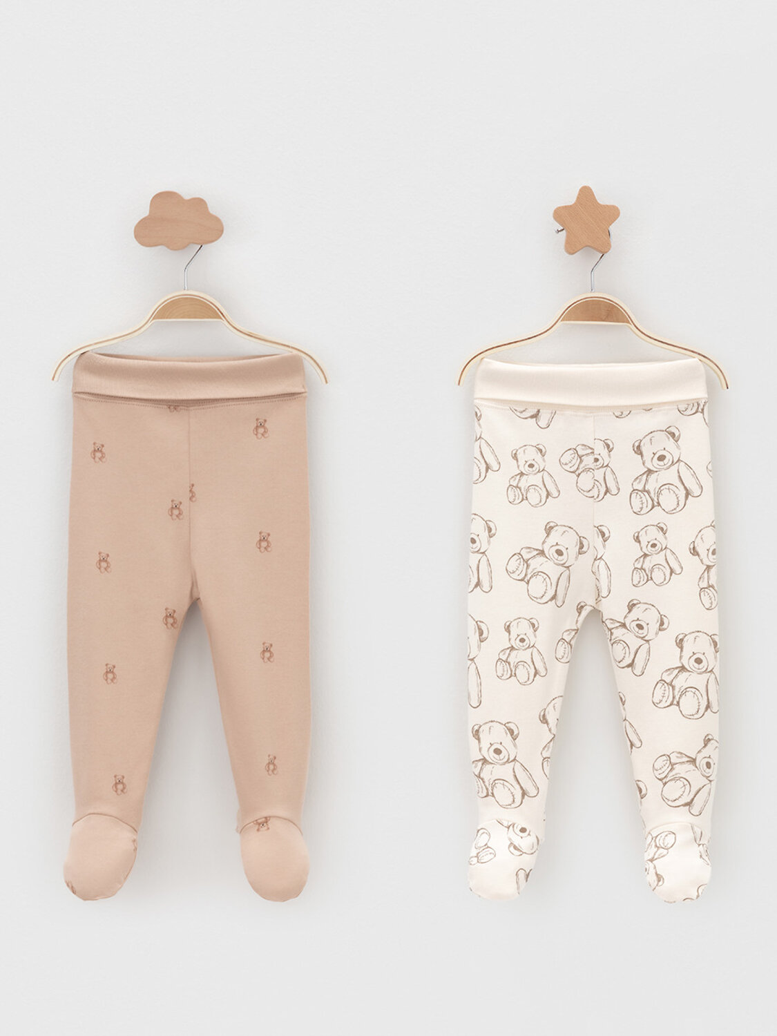 CROCKID Ползунки 571877 К 400220-2уп бежевый