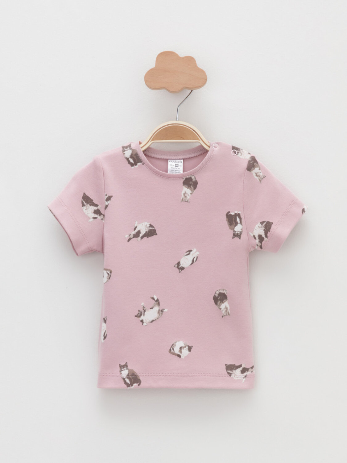 CROCKID Футболка 571886 К 301156-2уп розовый