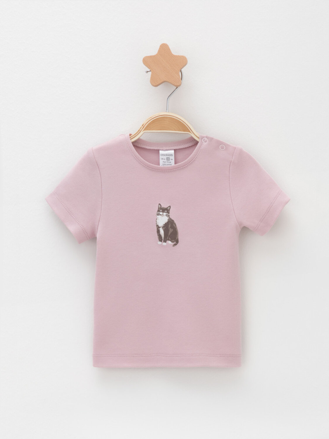 CROCKID Футболка 571886 К 301156-2уп розовый
