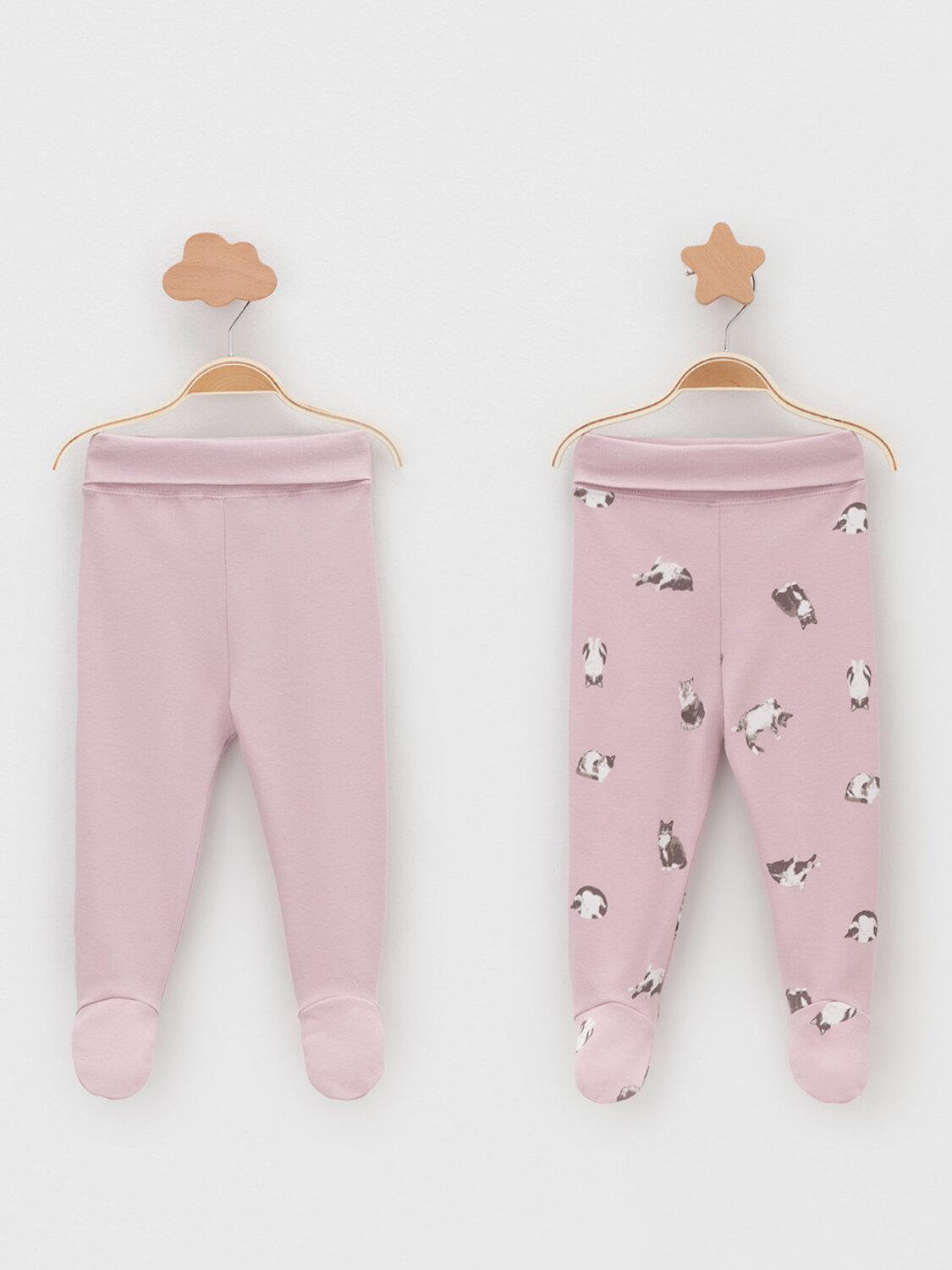 CROCKID Ползунки 571888 К 400220-2уп розовый