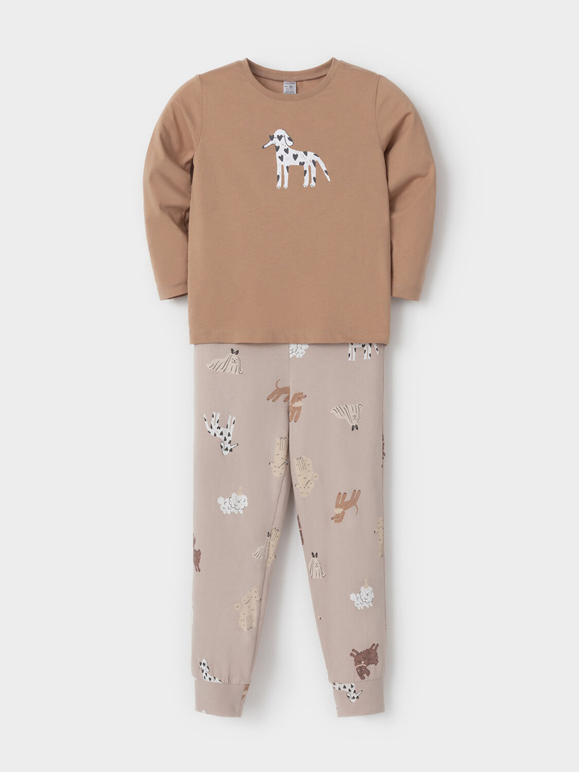 CROCKID Пижама 571894 К 1606 коричневый