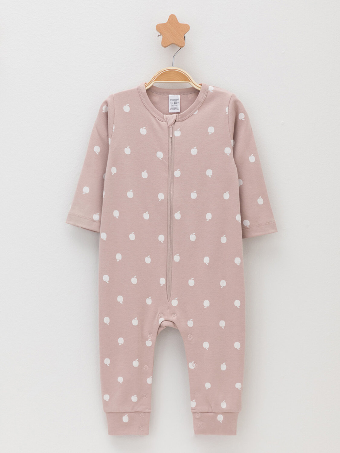 CROCKID Комбинезон 571899 К 6522-2уп розовый