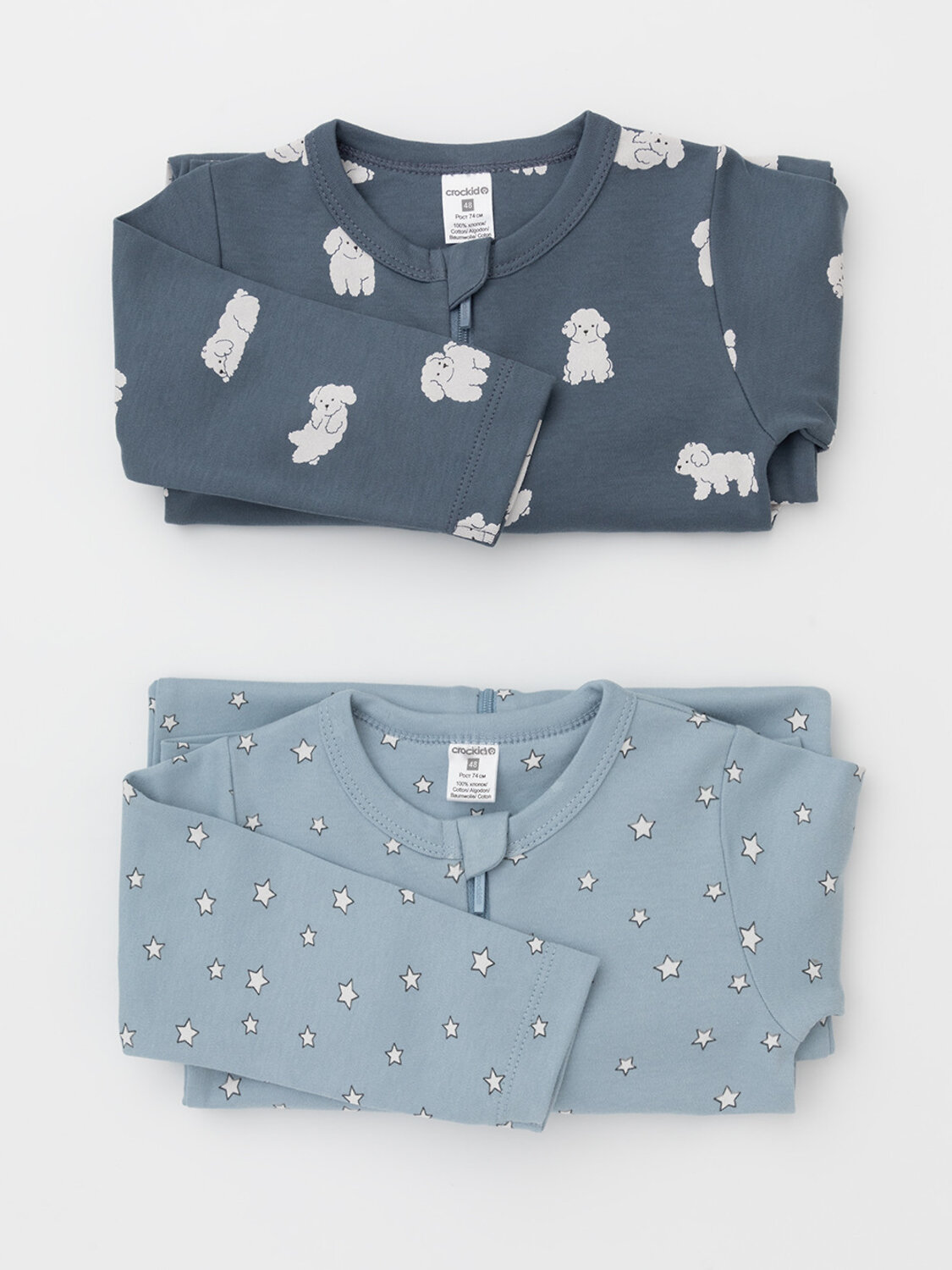 CROCKID Комбинезон 571900 К 6522-2уп синий