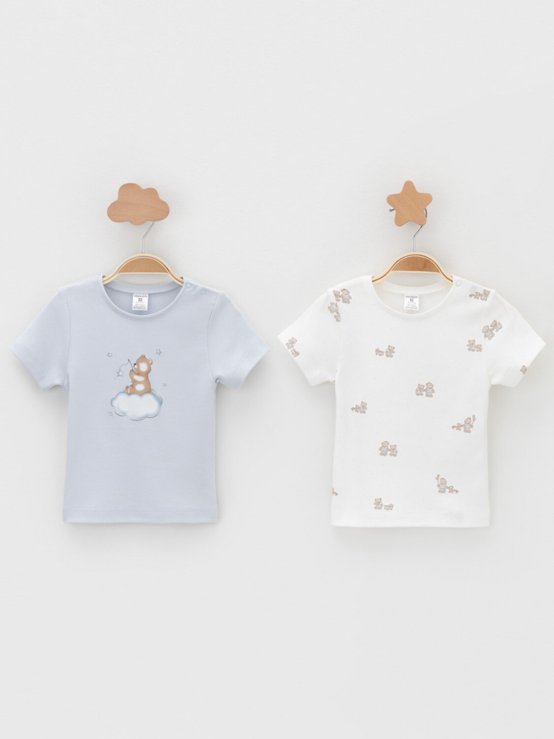 CROCKID Футболка 571904 К 301156-2уп светло-серый5