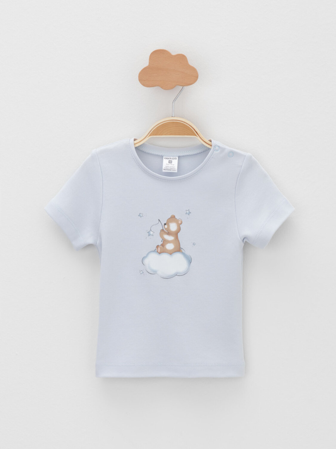 CROCKID Футболка 571904 К 301156-2уп светло-серый5