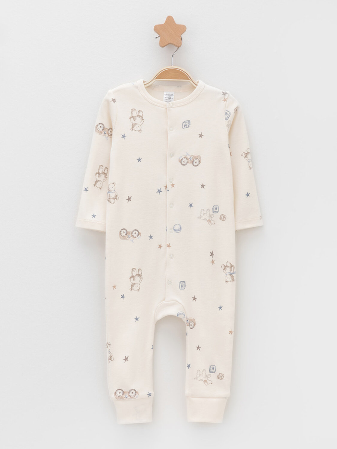 CROCKID Комбинезон 571905 К 6535-2уп бежевый