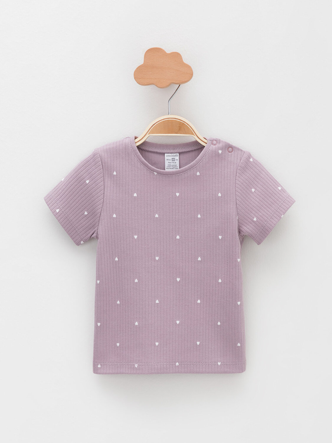 CROCKID Футболка 571908 К 302521-2уп светло-розовый