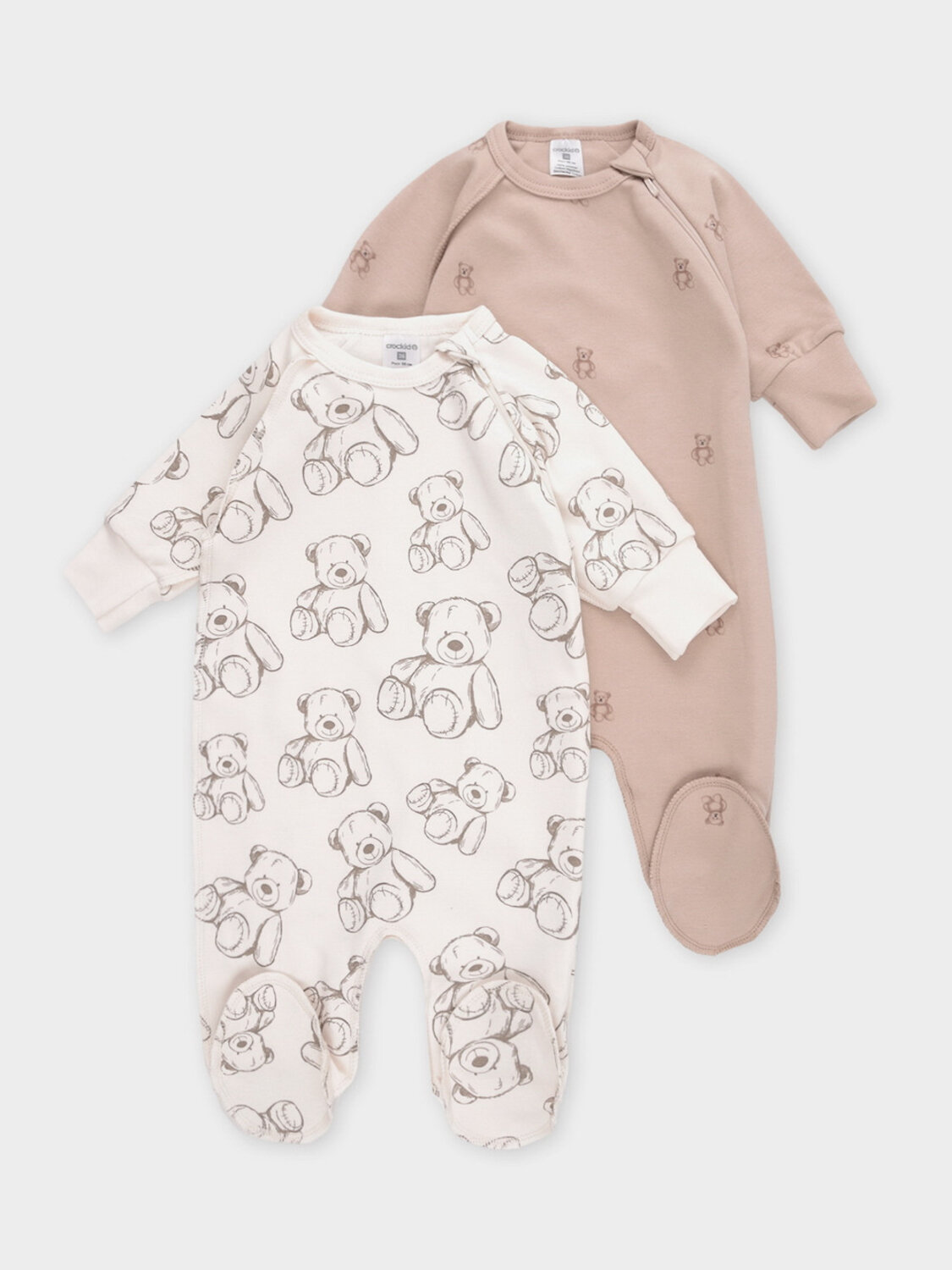 CROCKID Комбинезон 571912 К 6444-2уп бежевый