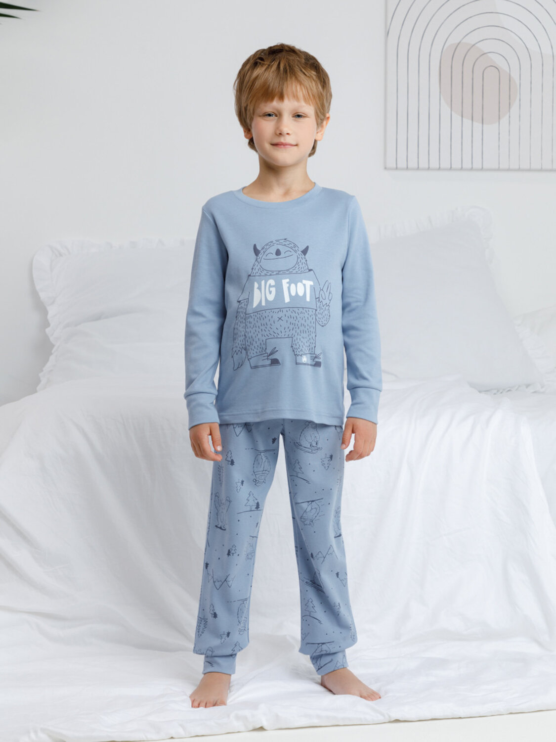 CROCKID Пижама 571913 К 1541 голубой