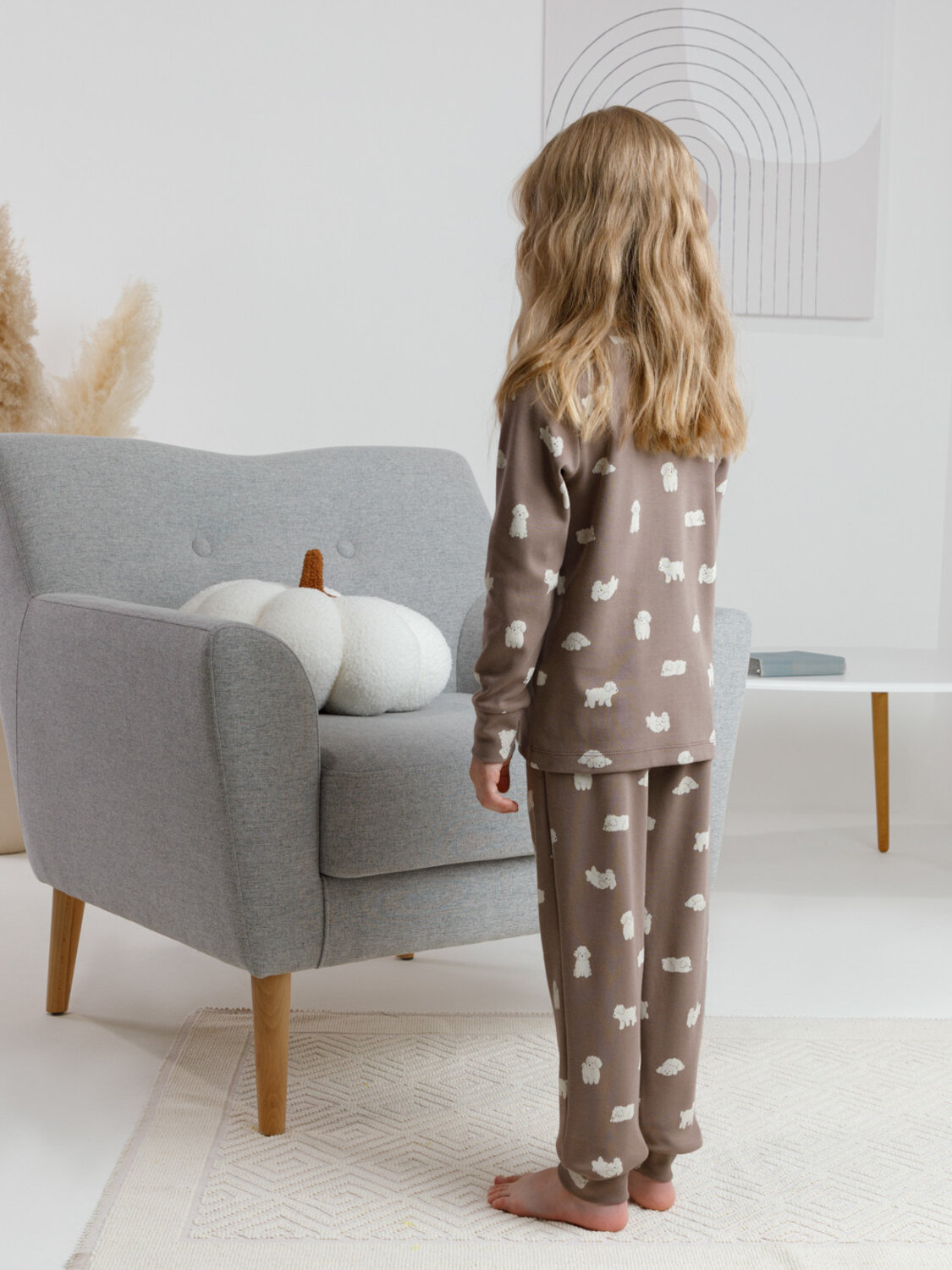 CROCKID Пижама 571915 К 1552 коричневый