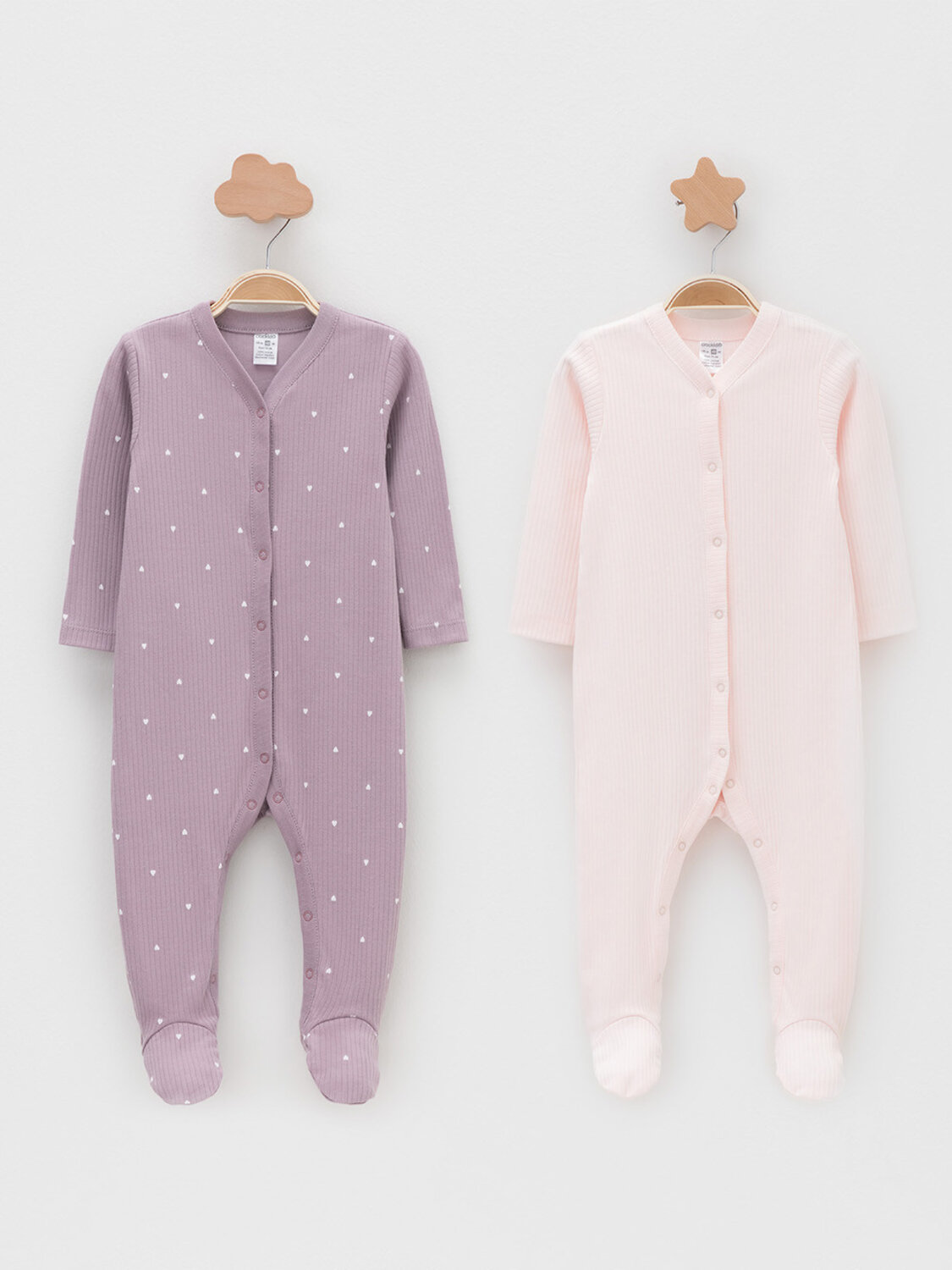 CROCKID Комбинезон 571922 К 6523-2уп светло-розовый