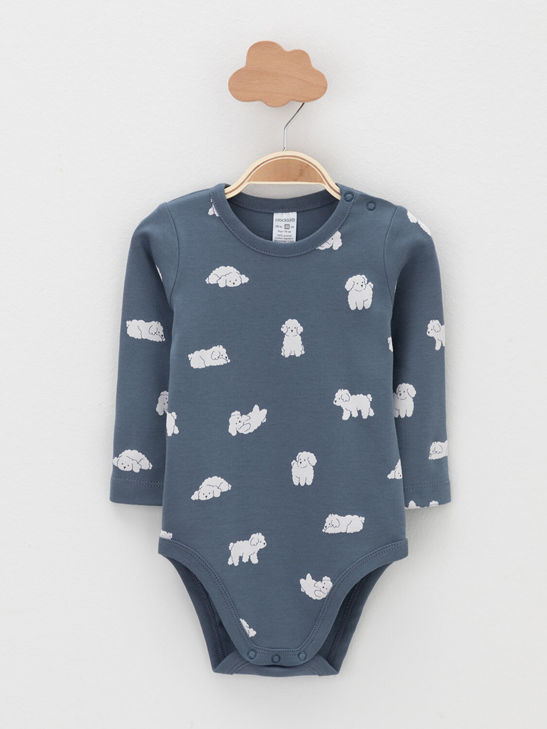 CROCKID Боди 571929 К 6087-2уп синий