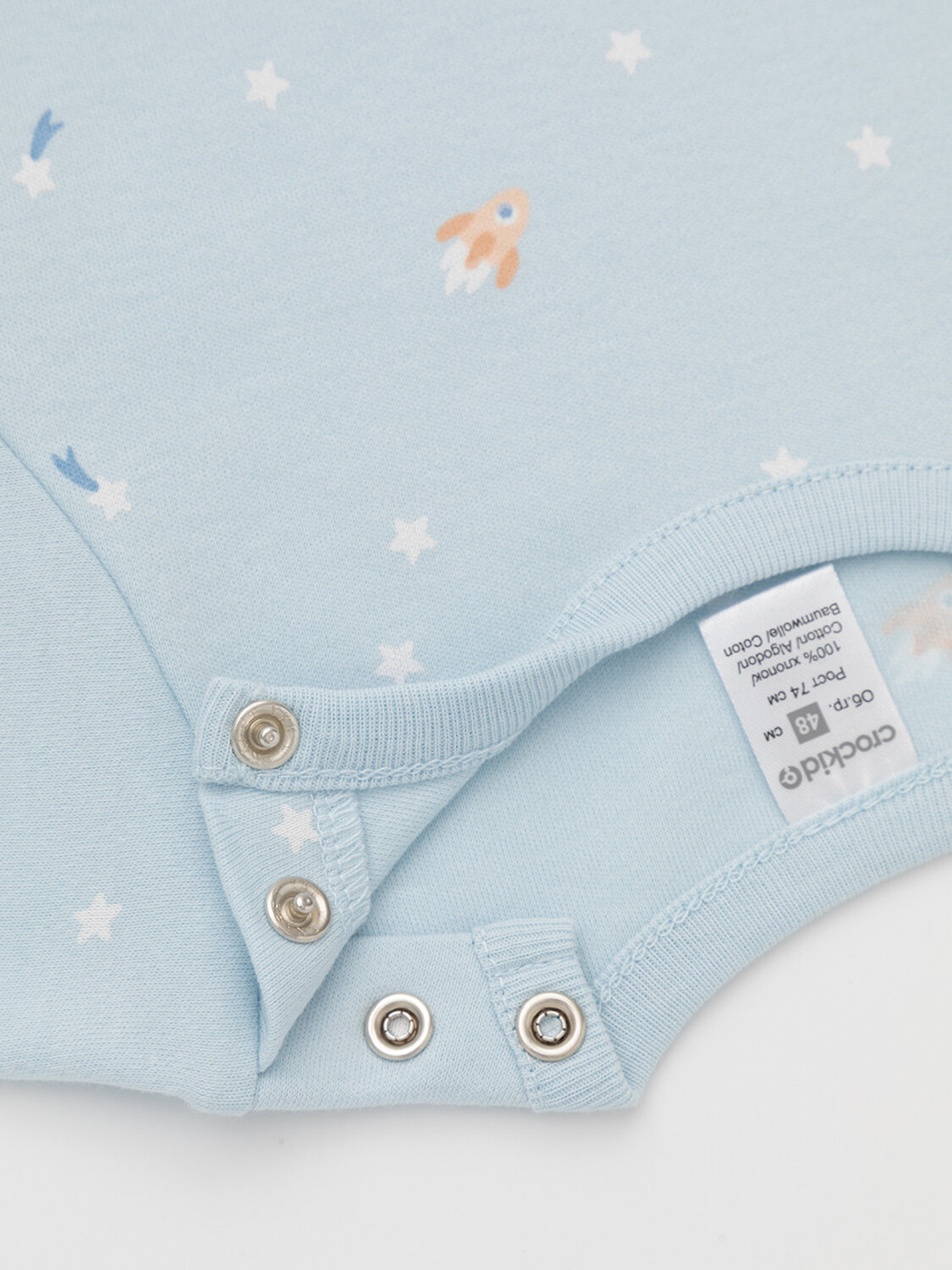 CROCKID Боди 571933 К 6087-2уп голубой