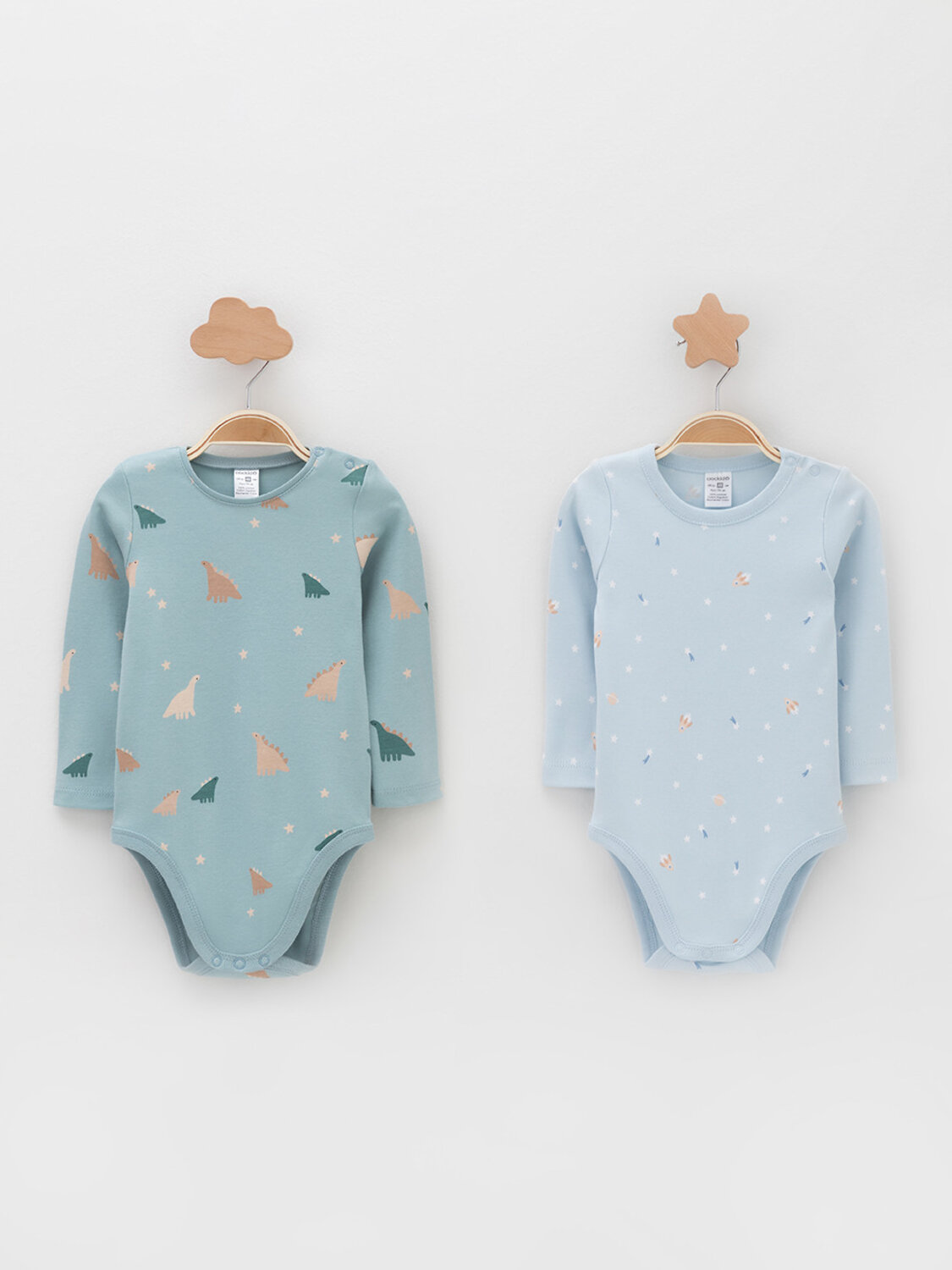 CROCKID Боди 571933 К 6087-2уп голубой