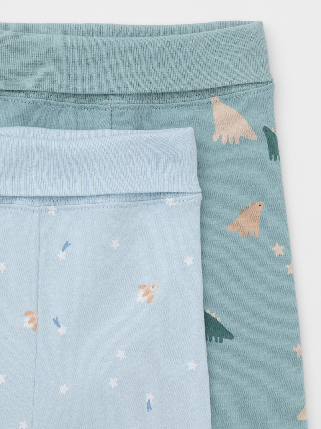 CROCKID Ползунки 571934 К 400220-2уп голубой