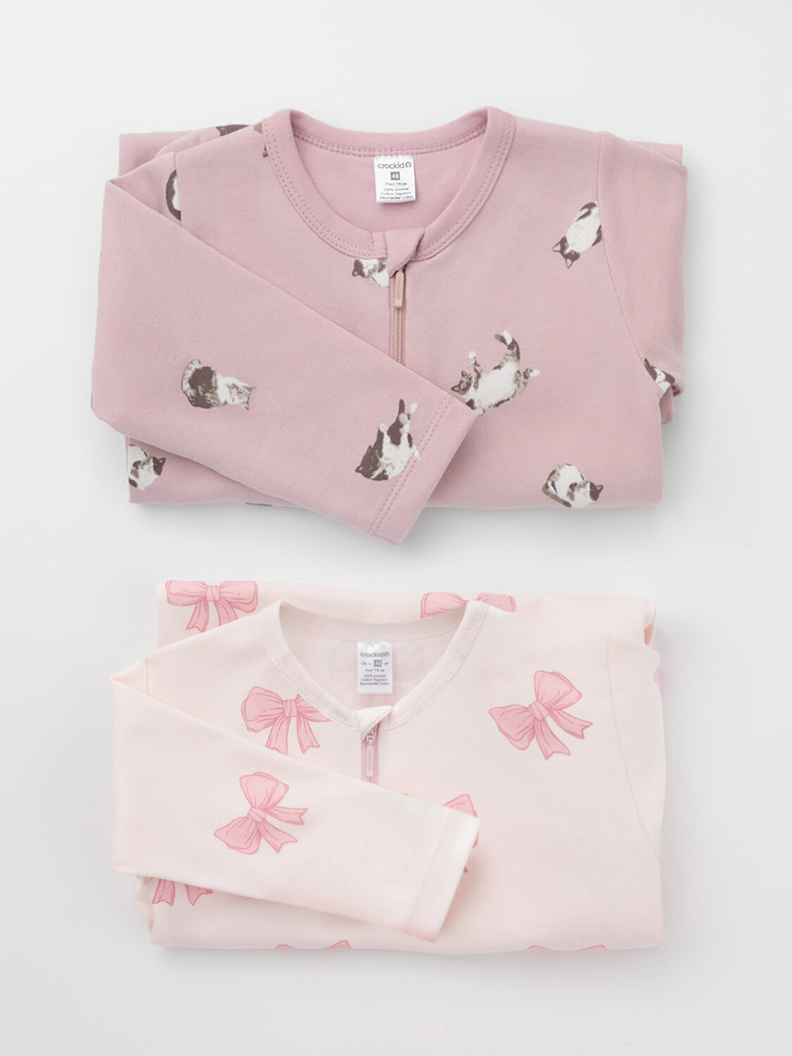 CROCKID Комбинезон 571940 К 6522-2уп розовый