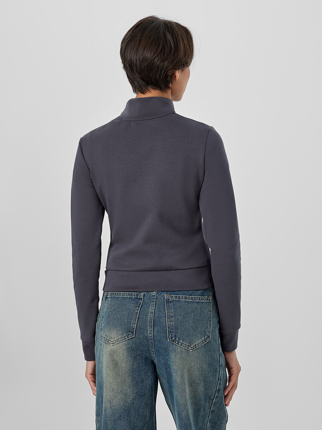 MARK FORMELLE Толстовка 571945 172039 металлический серый +печать