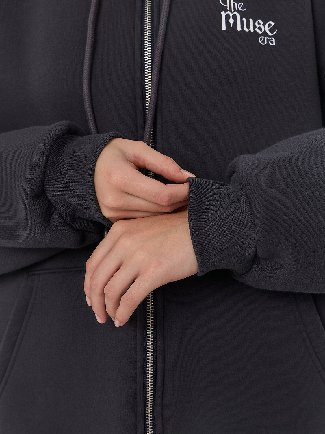 MARK FORMELLE Толстовка 571947 172105 металлический серый +печать