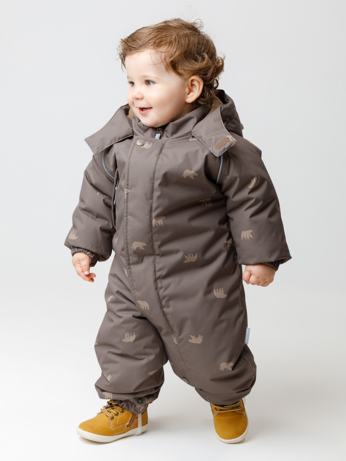 CROCKID Комбинезон 571957 ВК 60133/н/1 УЗГ коричневый