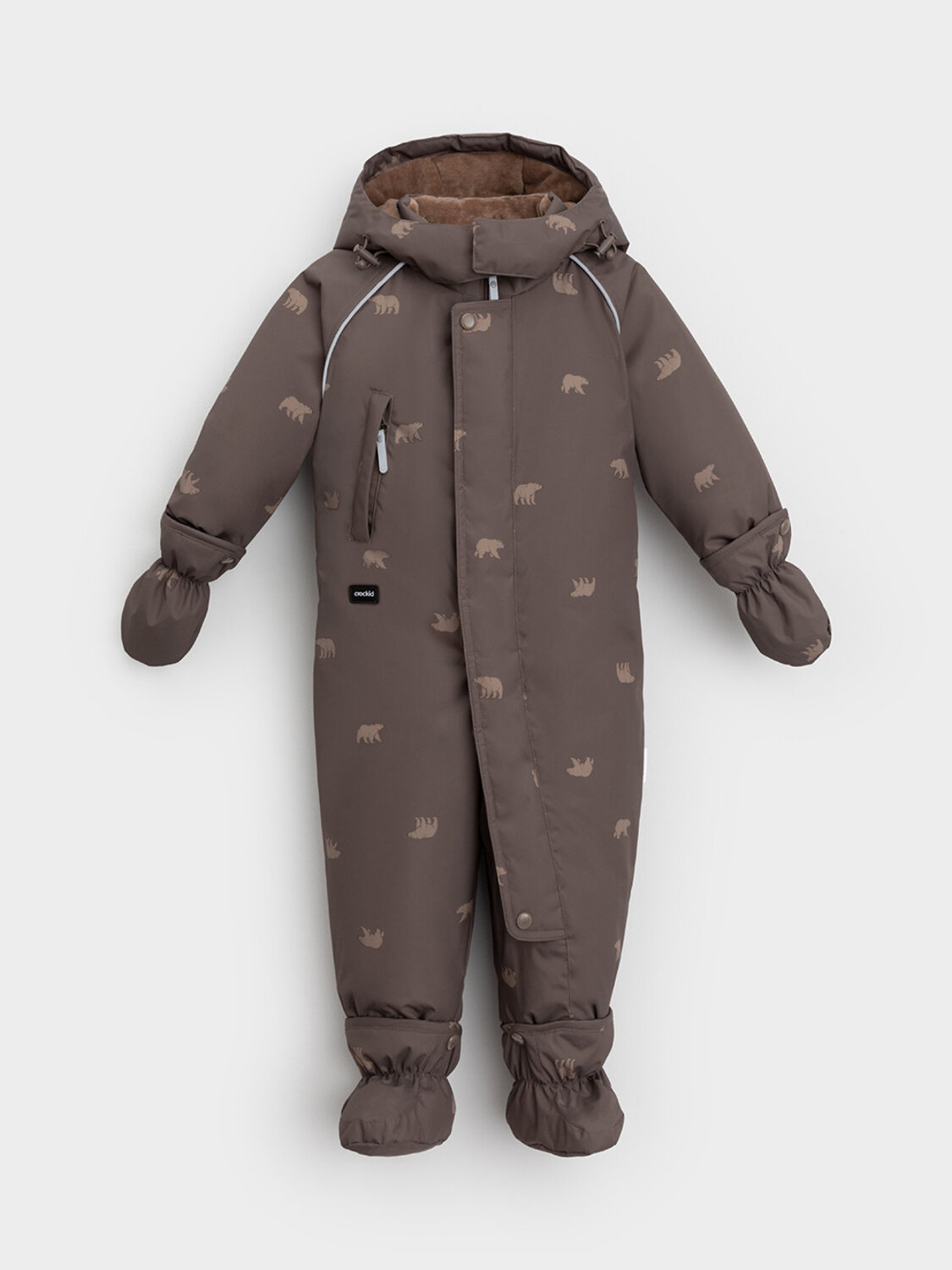 CROCKID Комбинезон 571957 ВК 60133/н/1 УЗГ коричневый