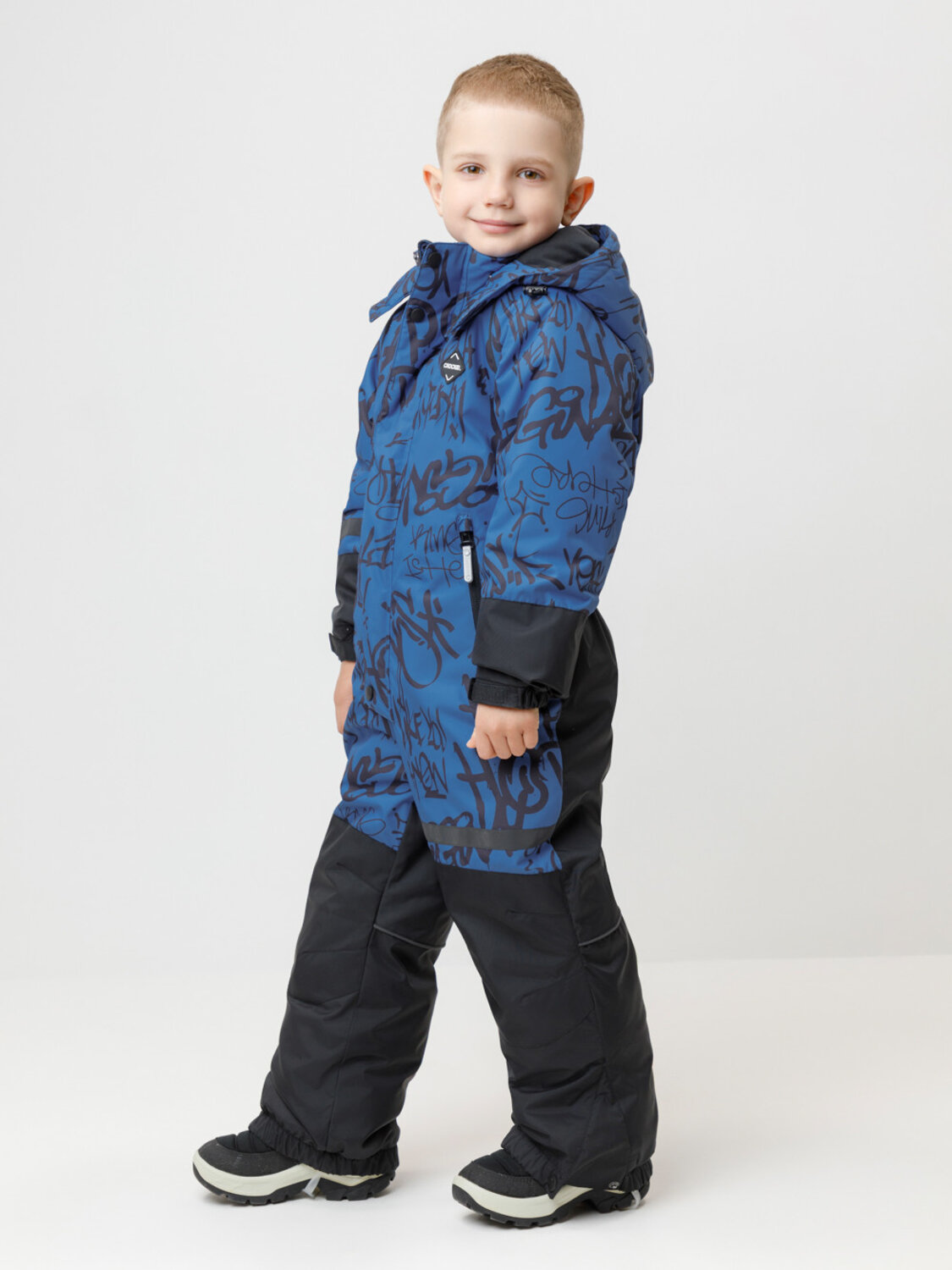 CROCKID Комбинезон 571964 ВК 60100/н/8 ГР голубой