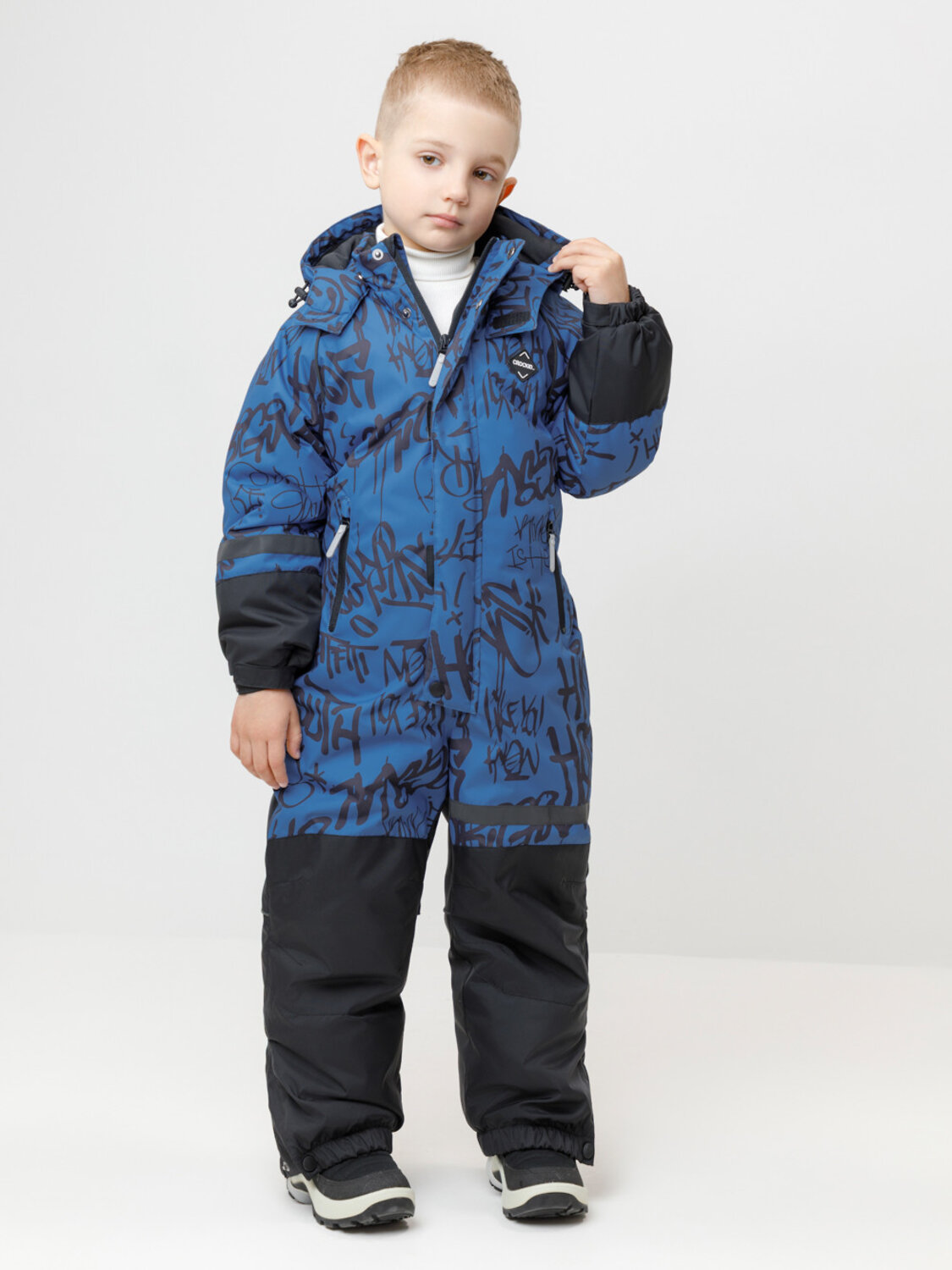 CROCKID Комбинезон 571964 ВК 60100/н/8 ГР голубой