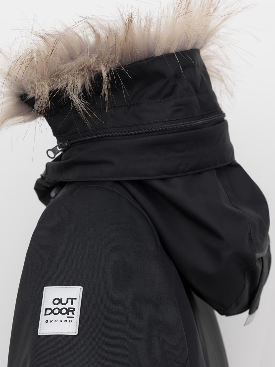 CROCKID Куртка 571973 ВК 36111/2 ГР черный