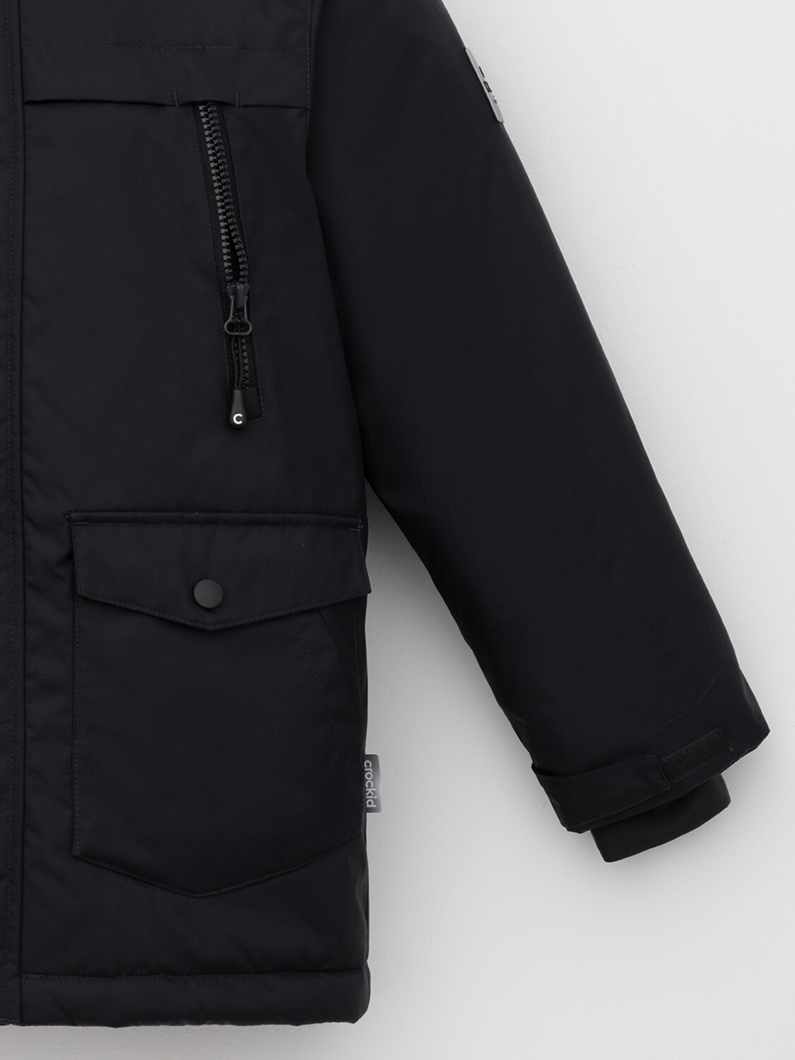 CROCKID Куртка 571973 ВК 36111/2 ГР черный