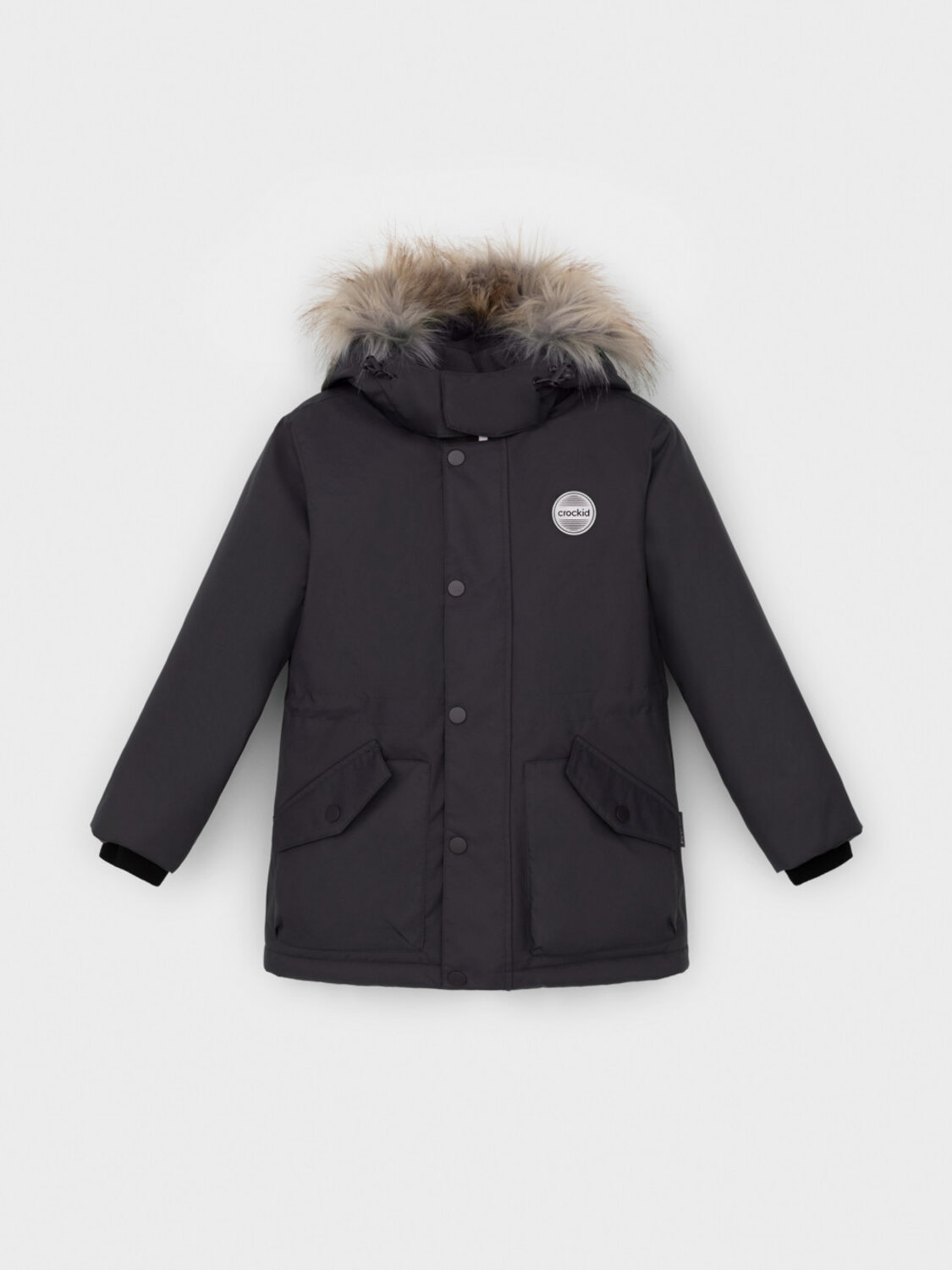 CROCKID Куртка 571980 ВК 36106/3 ГР (98-122) темно-серый