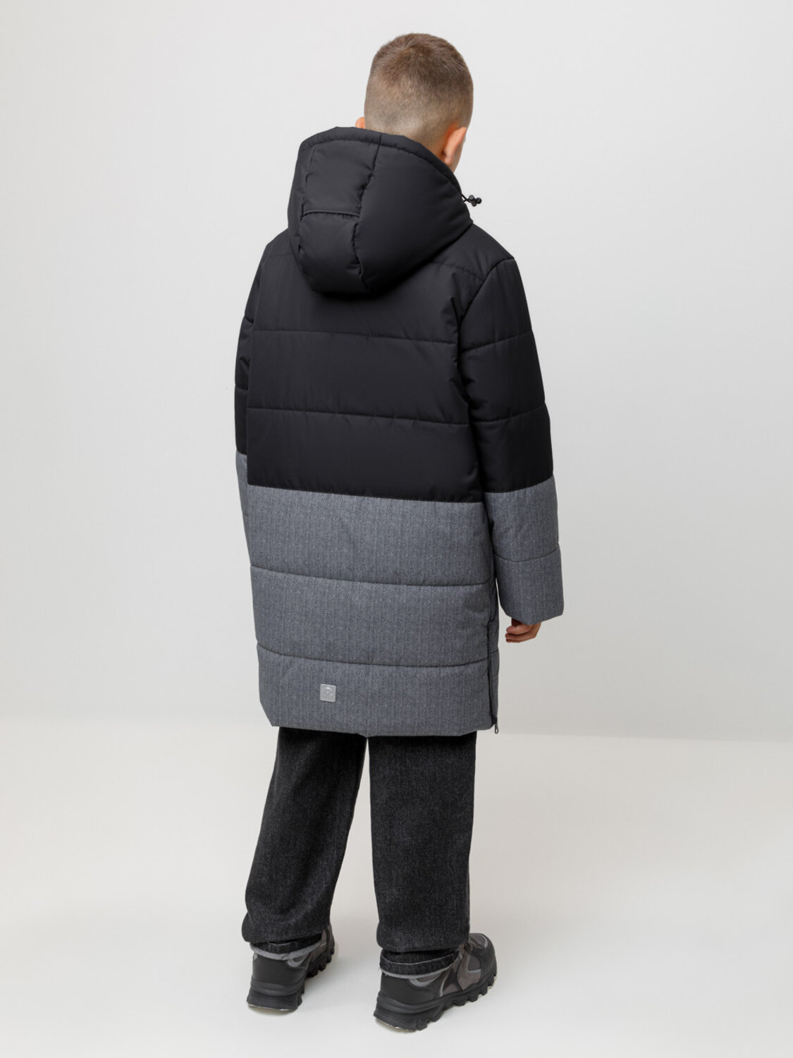 CROCKID Пальто 571983 ВК 36109/1 ГР черный