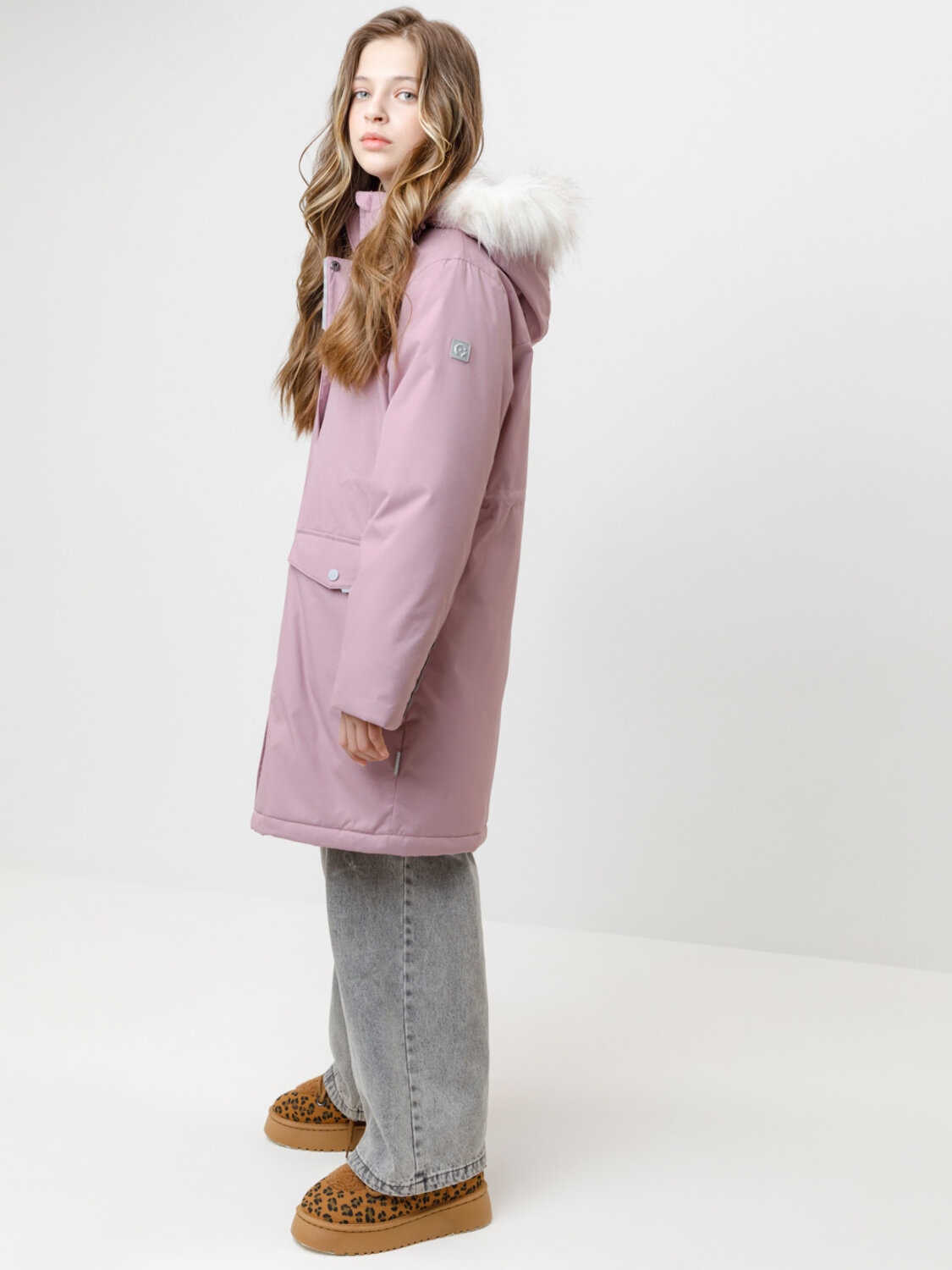 CROCKID Пальто 571996 ВК 38107/10 ГР светло-розовый