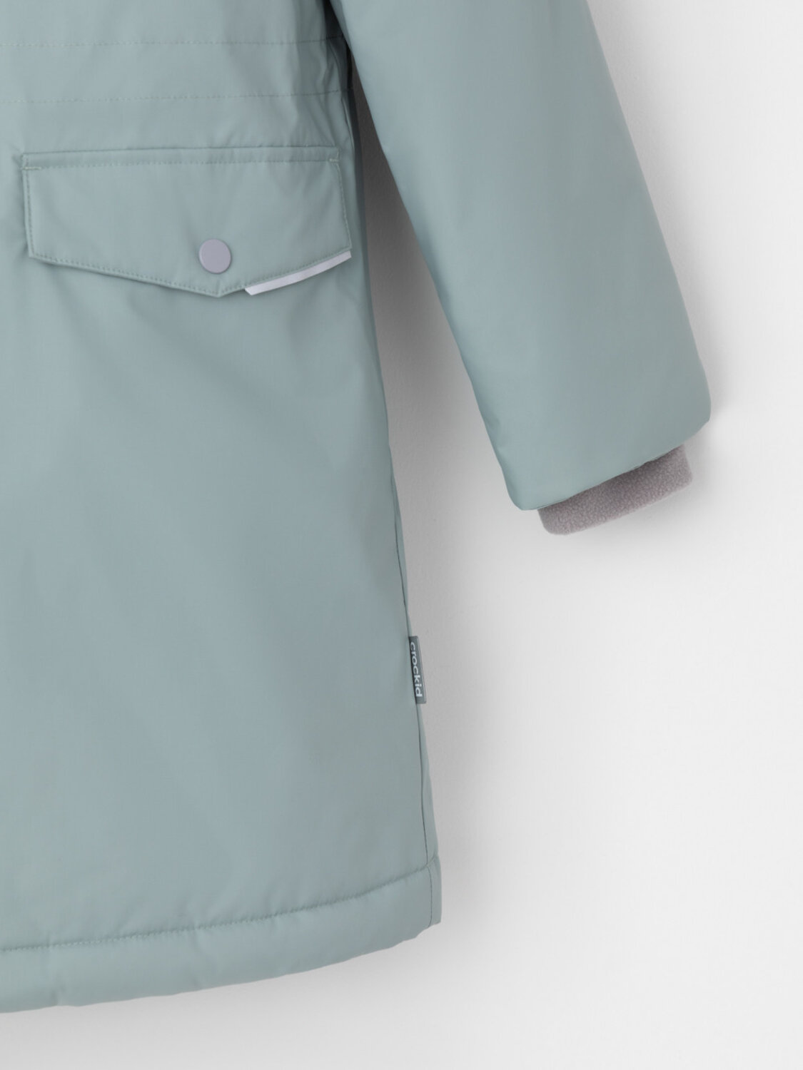 CROCKID Пальто 572002 ВК 38107/11 ГР зеленый