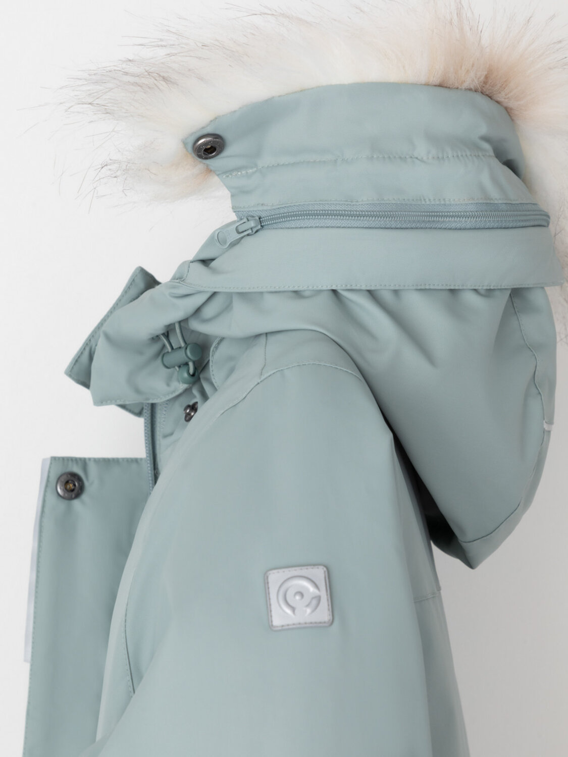 CROCKID Пальто 572002 ВК 38107/11 ГР зеленый