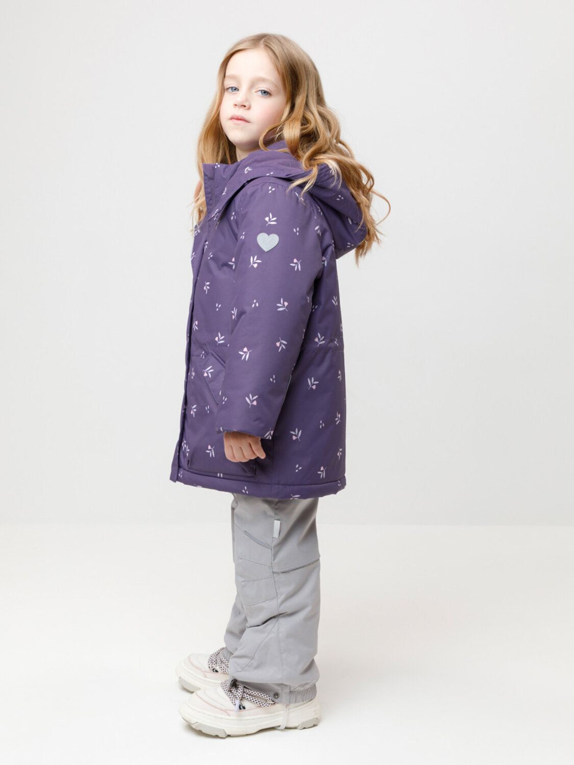 CROCKID Куртка 572003 ВК 38120/н/4 ГР фиолетовый