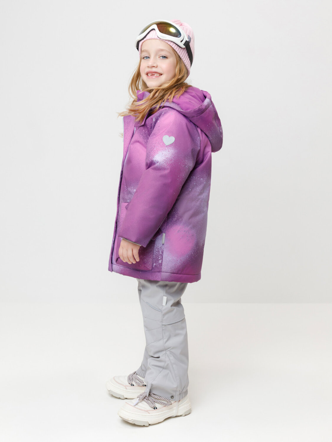 CROCKID Куртка 572005 ВК 38120/н/6 ГР фиолетовый